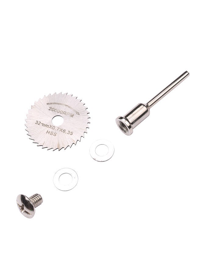 Generic - 65pcs Diamond Cutting Discs Sanding Grinding Wheel HSS Circular Saw Blade Woodworking Metal Mini Drill Rotary Tool Accessories - Image 1