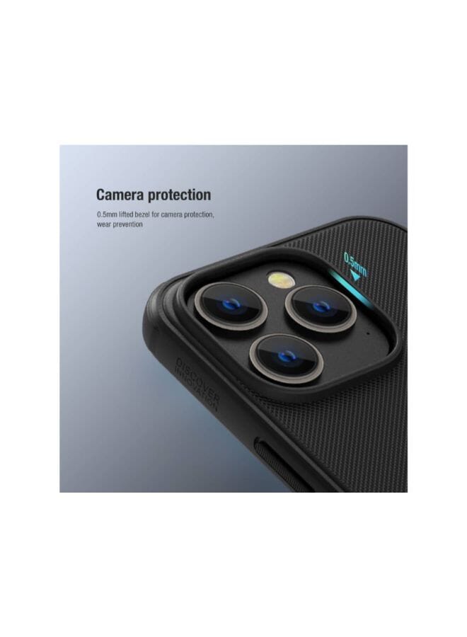 Nillkin Nillkin High Quality Super Frosted Shield Pro For Apple iPhone 14 Pro Max (Without Logo cutout) Black  - Image 5