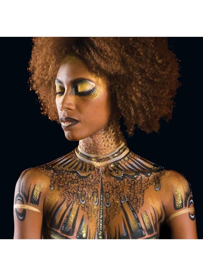 mehron Makeup Foundation Greasepaint | Stage, Face Paint, Body Paint, Halloween Makeup 1.25 oz (38 g) (BLACK) - Image 2