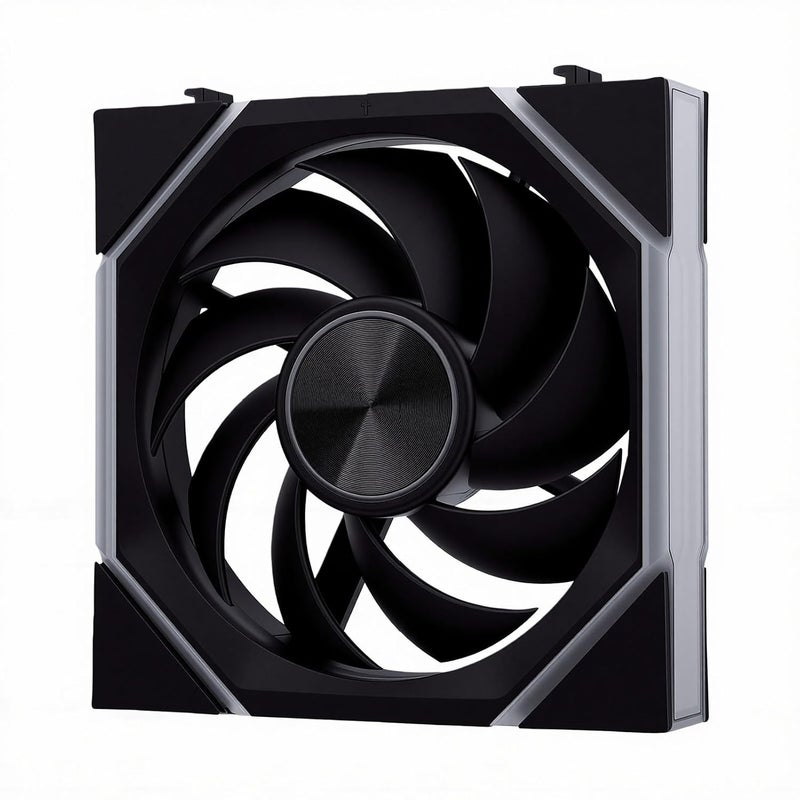 Zopsc ARGB PC Case Fans, 3PCS PWM Computer Fans with Infinite Mirror Effect Hydraulic, Bearing 800 to 2000RPM, for Computer Cooling Case - Image 1