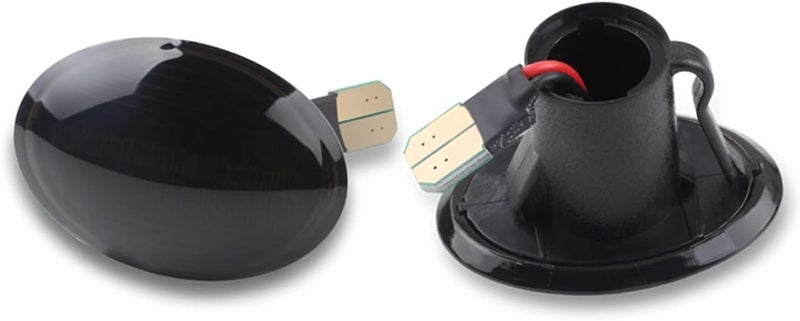 QASULER Dynamic Amber Side Marker Turn Signal Lights - Image 2