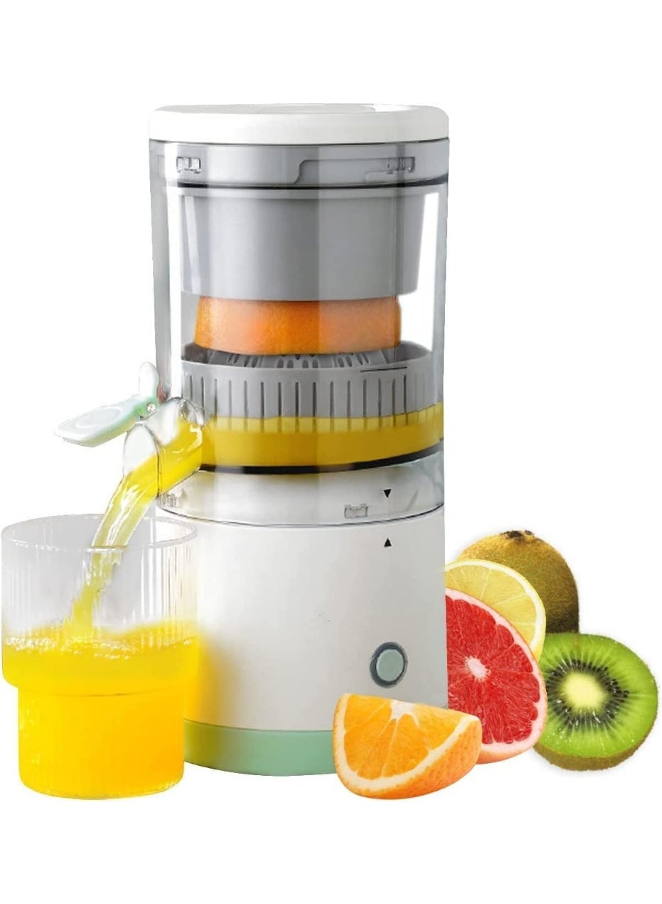 Electric Juicer, BPA-Free Electric Citrus Juicer Rechargeable, Portable Juicer for Orange, Lemon, Grapefruit, Grapefruits with Easy Pour Spout, with New Ultra-Powerful Motor for Effortless Juicing