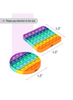 Mr. Pen Poppers Fidget Toy 2 Pack Bubble Poppers Fidget Toy Poppet Fidget Toy Bubble Sensory Fidget Toy Bubble Push Toy Fidget Poppers Kids Fidget Toys.  - Image 4