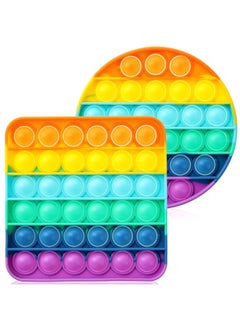 Poppers Fidget Toy 2 Pack Bubble Poppers Fidget Toy Poppet Fidget Toy Bubble Sensory Fidget Toy Bubble Push Toy Fidget Poppers Kids Fidget Toys.