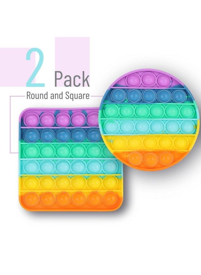 Mr. Pen - Poppers Fidget Toy 2 Pack Bubble Poppers Fidget Toy Poppet Fidget Toy Bubble Sensory Fidget Toy Bubble Push Toy Fidget Poppers Kids Fidget Toys. - Image 1