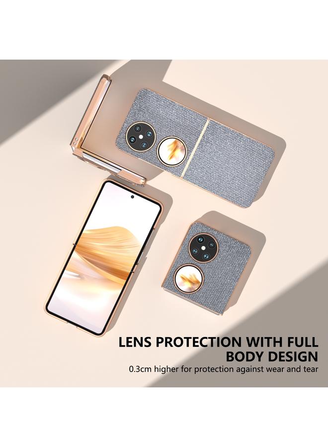 S-TOP Case For Huawei Pocket 2 Nano Plating Diamond Texture Phone Case - Image 3