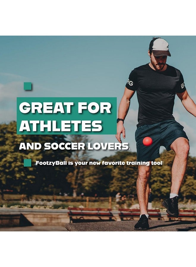 blue orange جديد! كرة ضغط للقدم، ألعاب رياضية لذوي الاحتياجات الخاصة، لعب نشط فردي، تدريب على الركل لكرة القدم، للاعبي كرة القدم، فوتزي بول من ألعاب بلو أورانج - Image 3