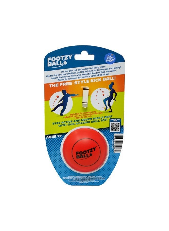 blue orange جديد! كرة ضغط للقدم، ألعاب رياضية لذوي الاحتياجات الخاصة، لعب نشط فردي، تدريب على الركل لكرة القدم، للاعبي كرة القدم، فوتزي بول من ألعاب بلو أورانج - Image 5