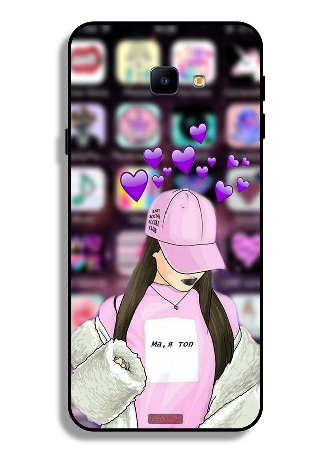 Tolwak Samsung Galaxy J4 Plus Protective Case Cover Anti Social Club  - Image 2