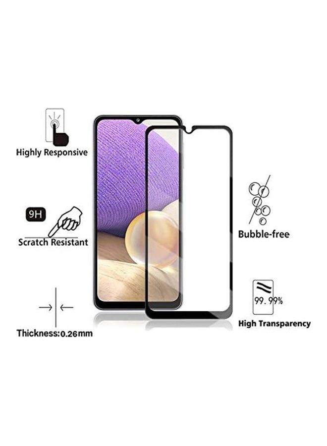 ICS Screen Protector For Samsung Galaxy A32 Clear/Black - Image 2