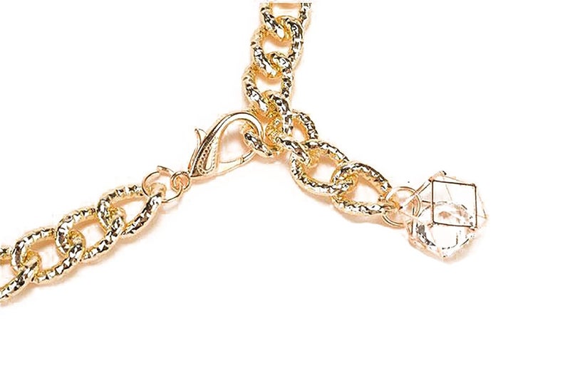 Vritraz Women And Girl Fashion Metal Stretchable Gold Plated Belly Chain Waist Luxuary Gift Belt Jewellery kamarband Waistband - Image 3