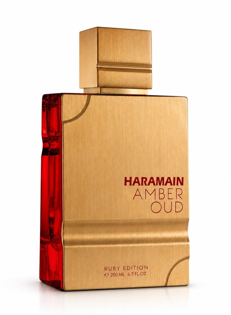 الحرمين عطر عنبر عود روبي إيديشن أو دي بارفان 200 مل - Image 1