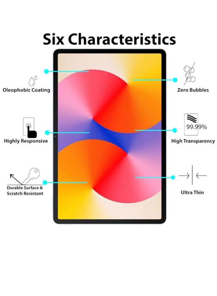 YoYoTech HUAWEI MatePad SE 11-inch 2024 Screen protector Edge to Edge Full Screen Coverage Anti Scratch,Bubble Free Tempered Glass Film. - Image 3