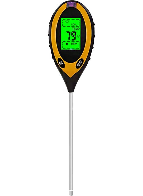 AYT Powermaster Tr-02 Soil Ph Humidity Temperature Sunlight Density Meter Tester 4 In 1  - Image 2