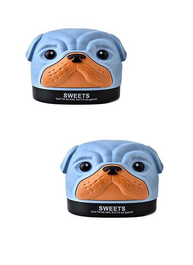 EHOME - 2pcs Tissue Holder Tissue Cover Paper Pot Paper Towel Holder Tissue Box Puppy Bobby Dog - Image 1