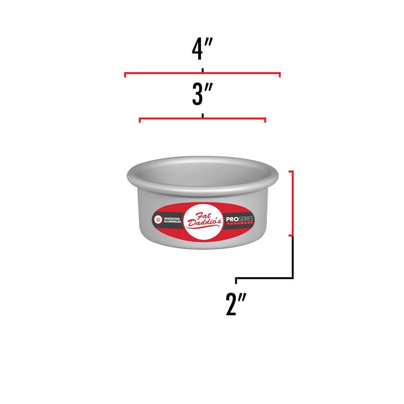 فات داديوز وعاء لكعك التشيز كيك مصنوع من الألومنيوم - Image 3