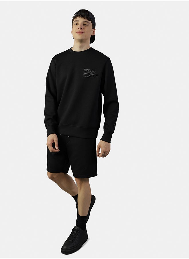 American Eagle - AE 24/7 Good Vibes Crew Neck Sweatshirt - Image 1
