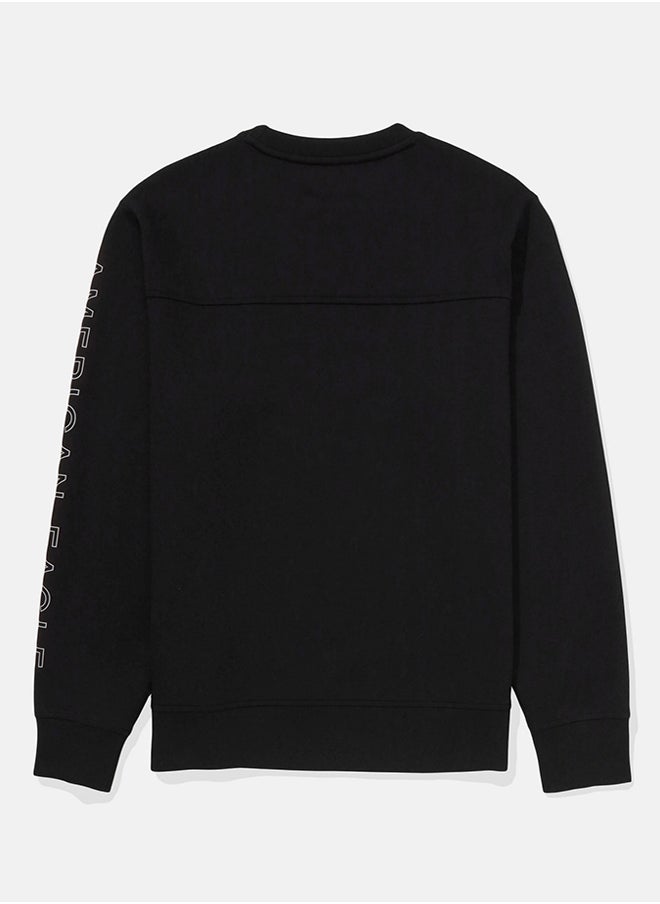American Eagle - AE 24/7 Good Vibes Crew Neck Sweatshirt - Image 1