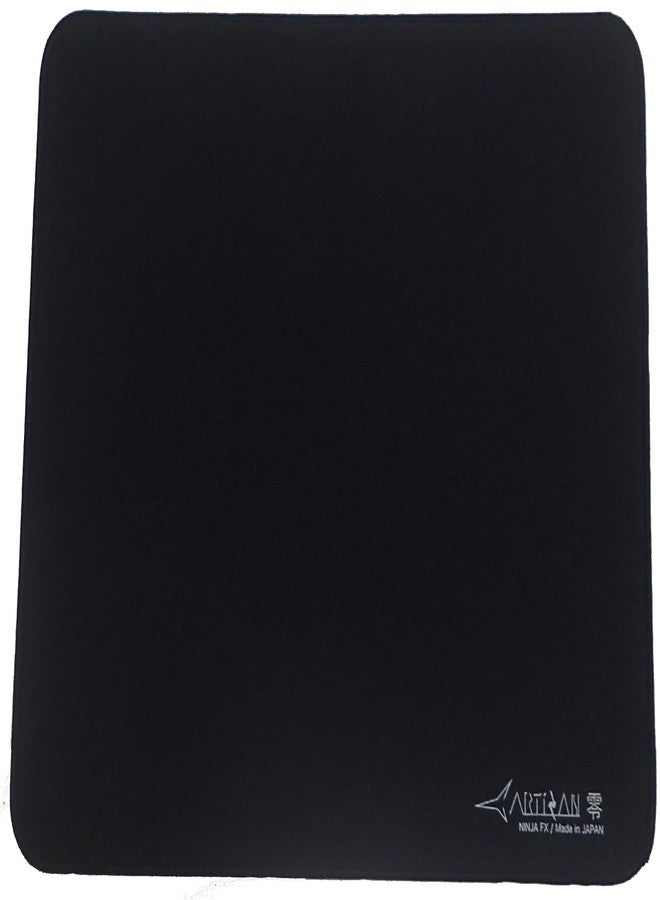 Artisan Ninja FX Zero Mid X-Large Black Gaming Mouse Pad, 19.29 x 16.54 Inches, Polyester - Image 1