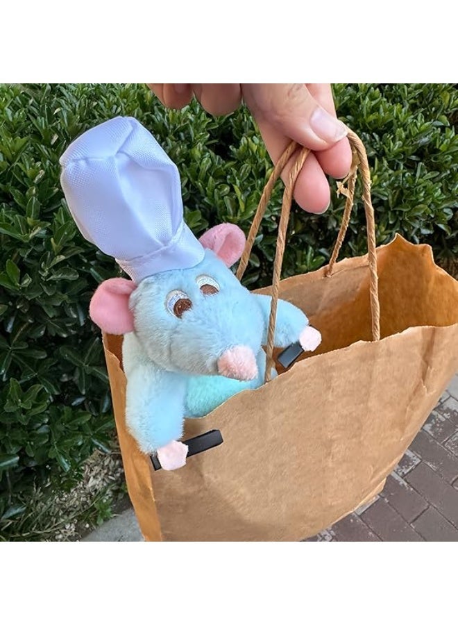 AUX Rat Headband Clip – Plush Toy Mouse Ears Hair Accessory | Funny Prank Novelty Hair Clip for Adults & Teens | Stuffed Animal Costume Props for Parties, Cosplay, Halloween & Gag Gifts - Image 5