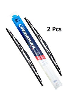 Car Wiper Blades, Powerful Performance Conventional Windshield  Wiper Blades - VIEW MAX -2 Pcs- (20" 500mm)