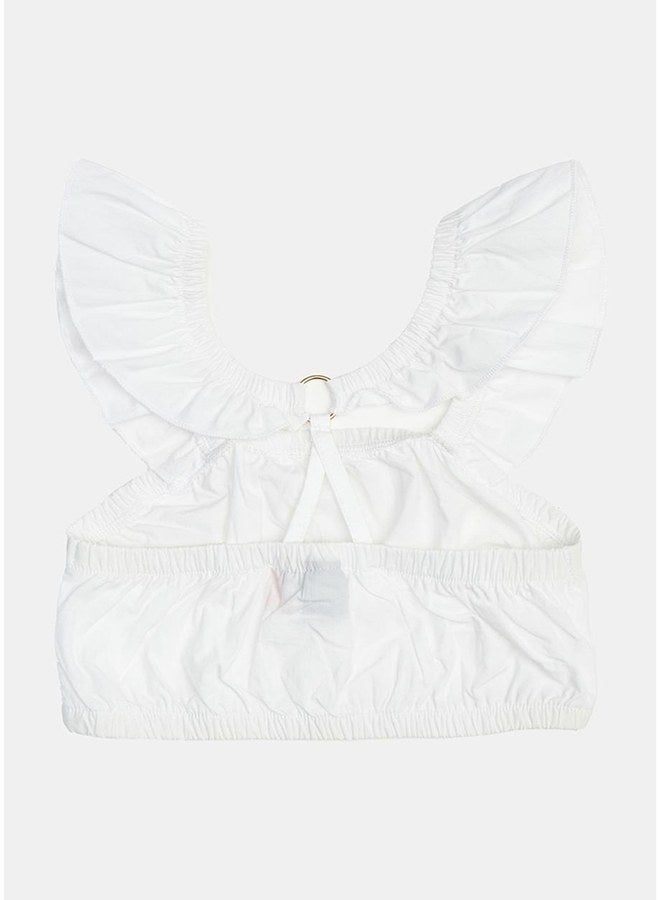 Tyess Girl White Blouse - Image 5