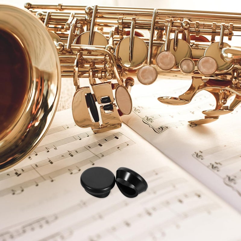 Ciieeo 2pcs Silicone Saxophone Thumb Rest Cushion Pads Rubber Finger Protector Covers for Left Hand, Musical Instrument Repair Parts for Sax Thumb Support - Image 5