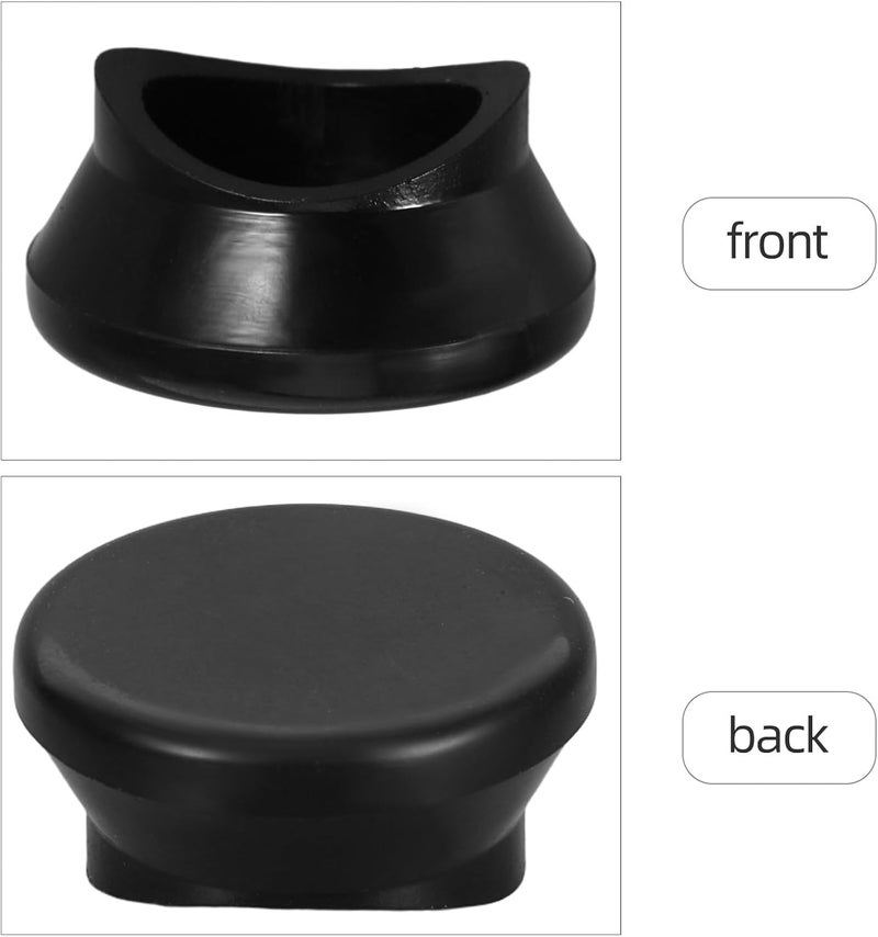 Ciieeo 2pcs Silicone Saxophone Thumb Rest Cushion Pads Rubber Finger Protector Covers for Left Hand, Musical Instrument Repair Parts for Sax Thumb Support - Image 3
