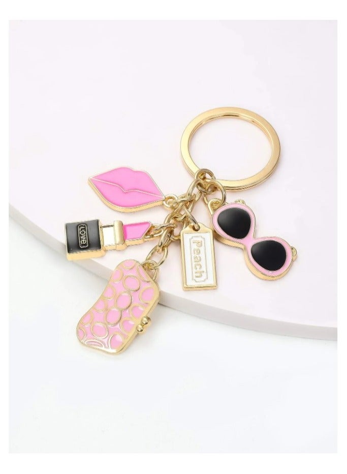 Elegant lady design car key chain - Image 3