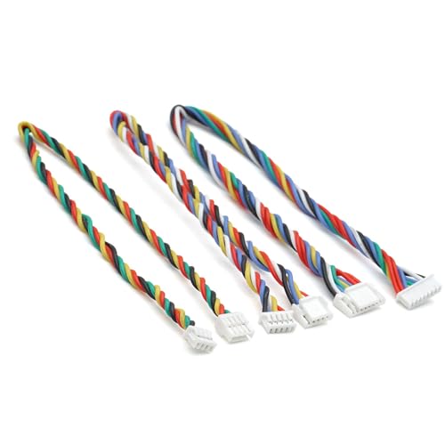 elechawk GH1.25 to PB1.25 Pre-Crimped Cables and Connectors Kit Compatible with JST GH 1.25mm and Molex PicoBlade 1.25mm for Pixhawk Cube 6C 6X Pixhawk4 - Image 5