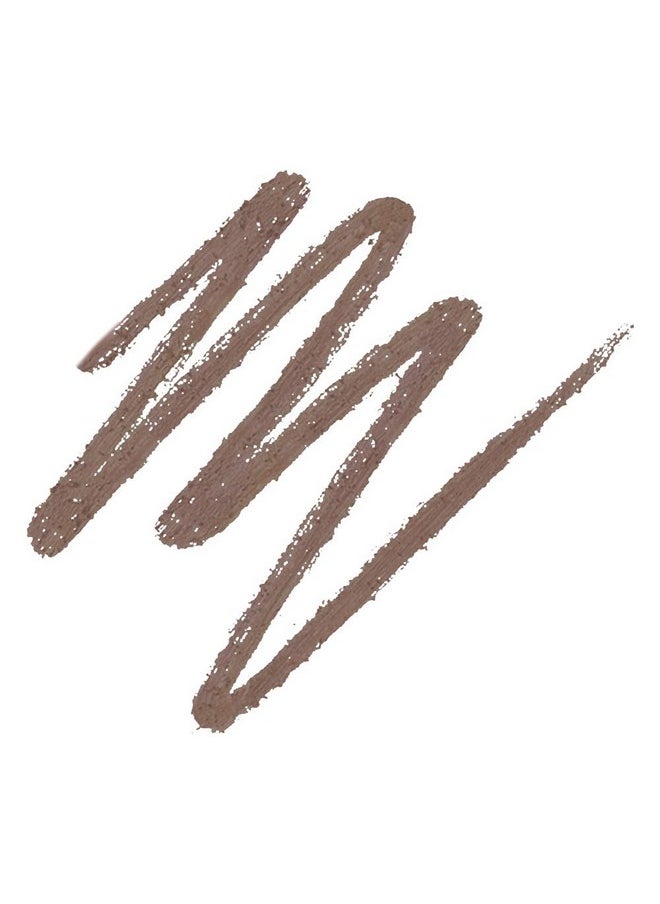 Influencer Approved 3 In 1 Retractable Makeup Eyebrow Pencil, Sweatproof, Ultra-Precise, Vegan, Fills In Gaps And Sparse Areas, Angled Pencil Tip And Tapered Powder Applicator. (Totally Taupe)