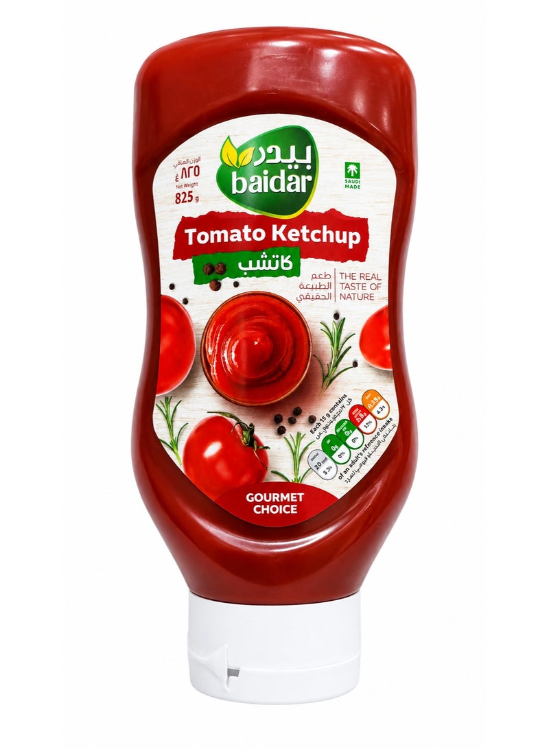 Baidar Tomato Ketchup Squeeze, 825g - Pack of 1, Red