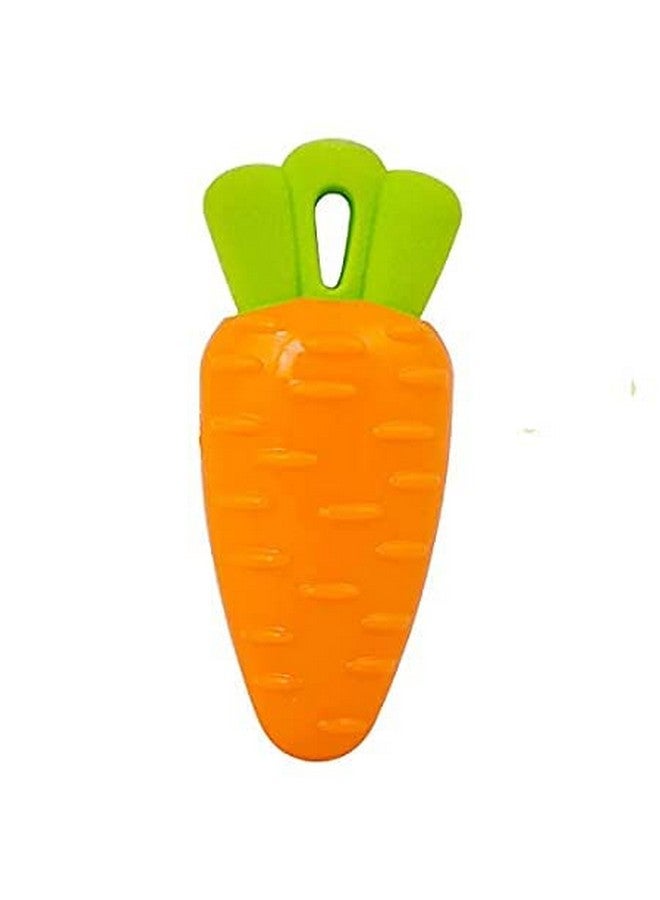 Veggie Series Carrot Squeaky Chew Toys For Dogs & Puppies | Small & Medium Breeds - Image 1