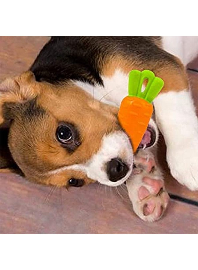 Veggie Series Carrot Squeaky Chew Toys For Dogs & Puppies | Small & Medium Breeds - Image 5