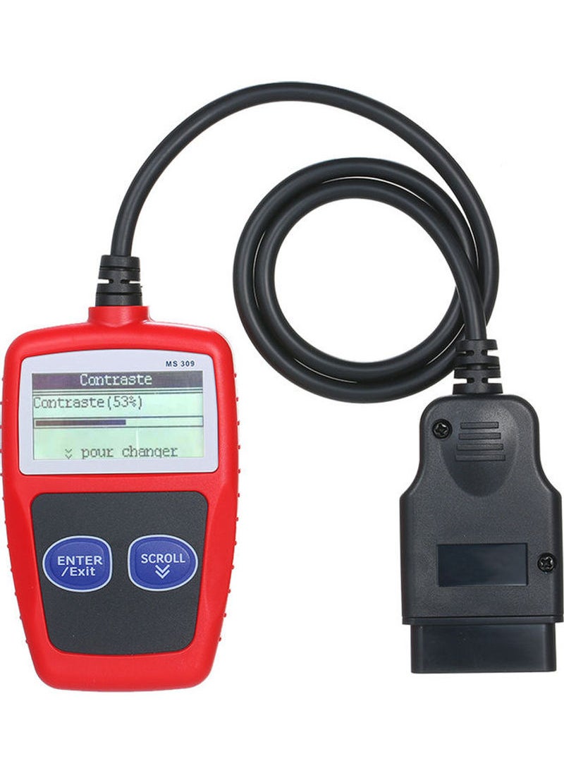 NIBEMINENT Multi-function Automotive Health Diagnostic Scanner Red 11cm  - Image 1