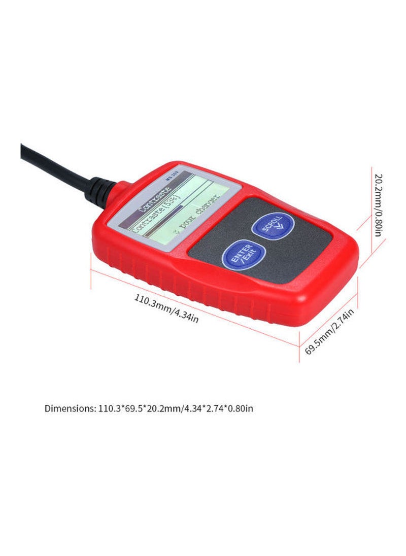 NIBEMINENT Multi-function Automotive Health Diagnostic Scanner Red 11cm  - Image 5