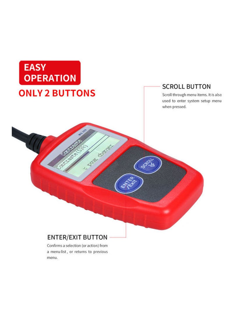 NIBEMINENT Multi-function Automotive Health Diagnostic Scanner Red 11cm  - Image 4