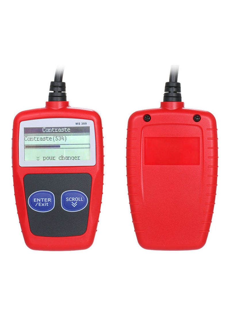 NIBEMINENT Multi-function Automotive Health Diagnostic Scanner Red 11cm  - Image 3
