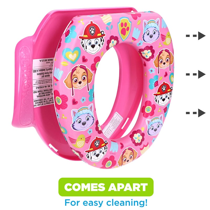 Nickelodeon PAW Patrol "Cool Pups" Soft Potty Seat and Potty Training Seat - Soft Cushion, Baby Potty Training, Safe, Easy to Clean - Image 3