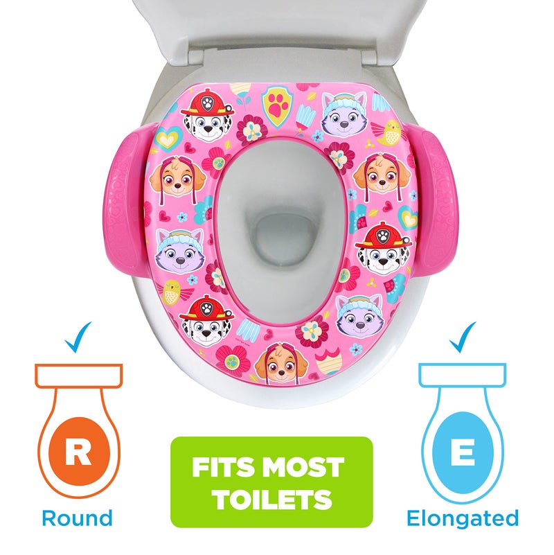 Nickelodeon PAW Patrol "Cool Pups" Soft Potty Seat and Potty Training Seat - Soft Cushion, Baby Potty Training, Safe, Easy to Clean - Image 5