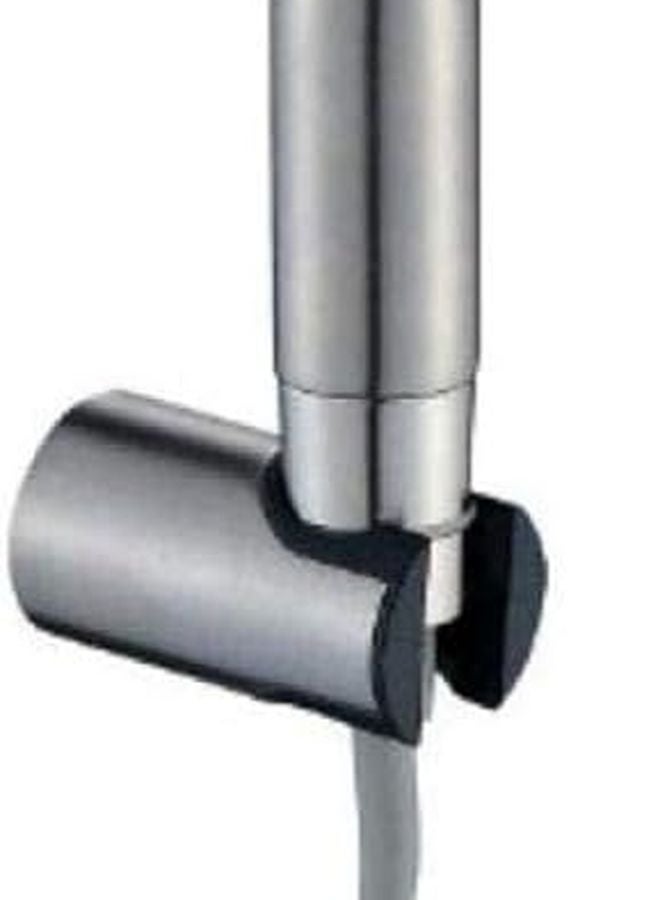 304 Stainless Steel Handheld Spray Gun with Hose and Wall Mount Bracket - Image 1