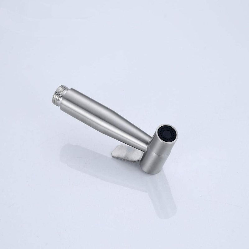 304 Stainless Steel Handheld Spray Gun with Hose and Wall Mount Bracket - Image 3