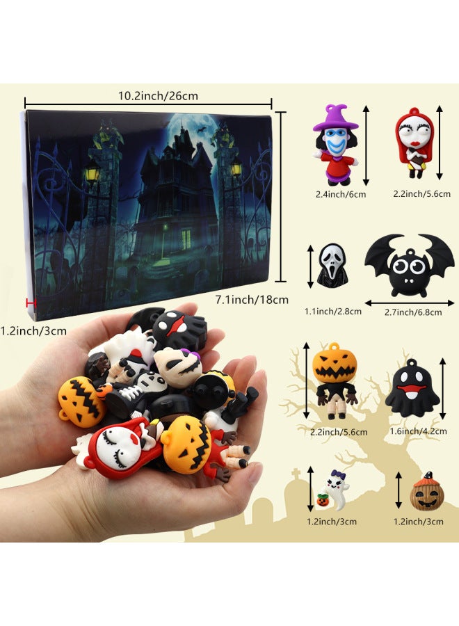 Loquat 2023  Cry Night Countdown Calendar Blind Box Coming 24 Gift Doll Blind Box-Color: C Style - Image 3