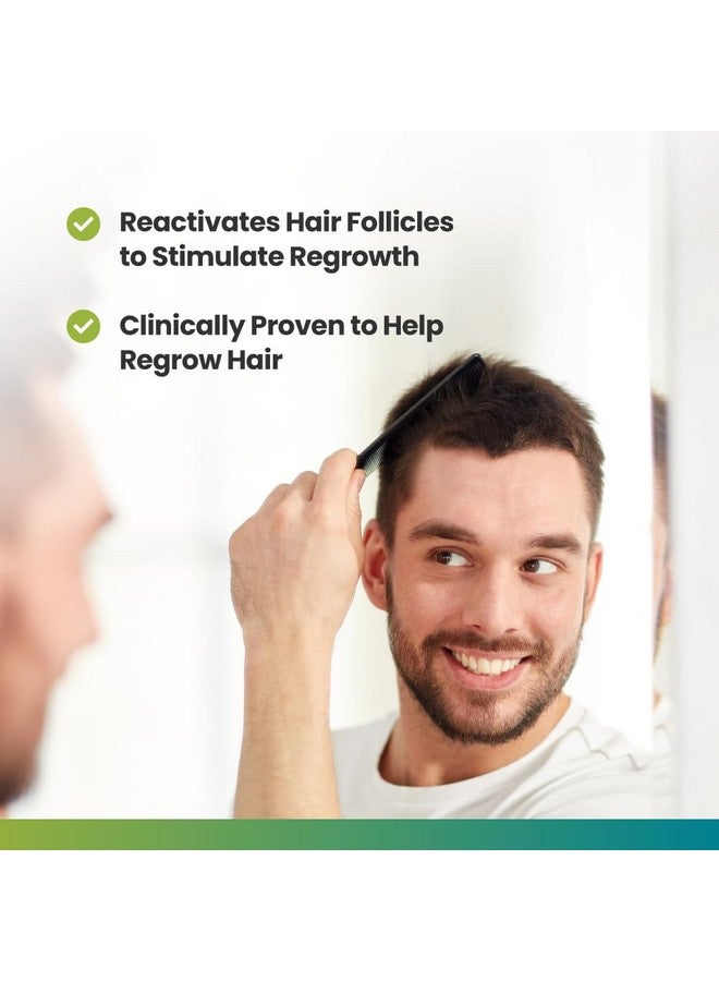 Regoxidine Regoxidine Men's 5% Minoxidil Foam & Topical - Helps Restore Vertex Hair Loss & Thinning Hair - Extra Strength Supports Hair Regrowth in Unscented Topical Aerosol Treatment (Foam, 3 Month's Supply)…  - Image 4