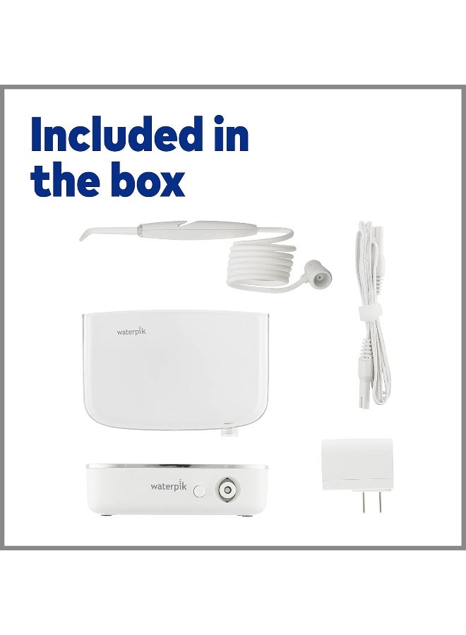 Waterpik Sidekick Portable Water Flosser Perfect for Travel & Home, White/Chrome - Image 5