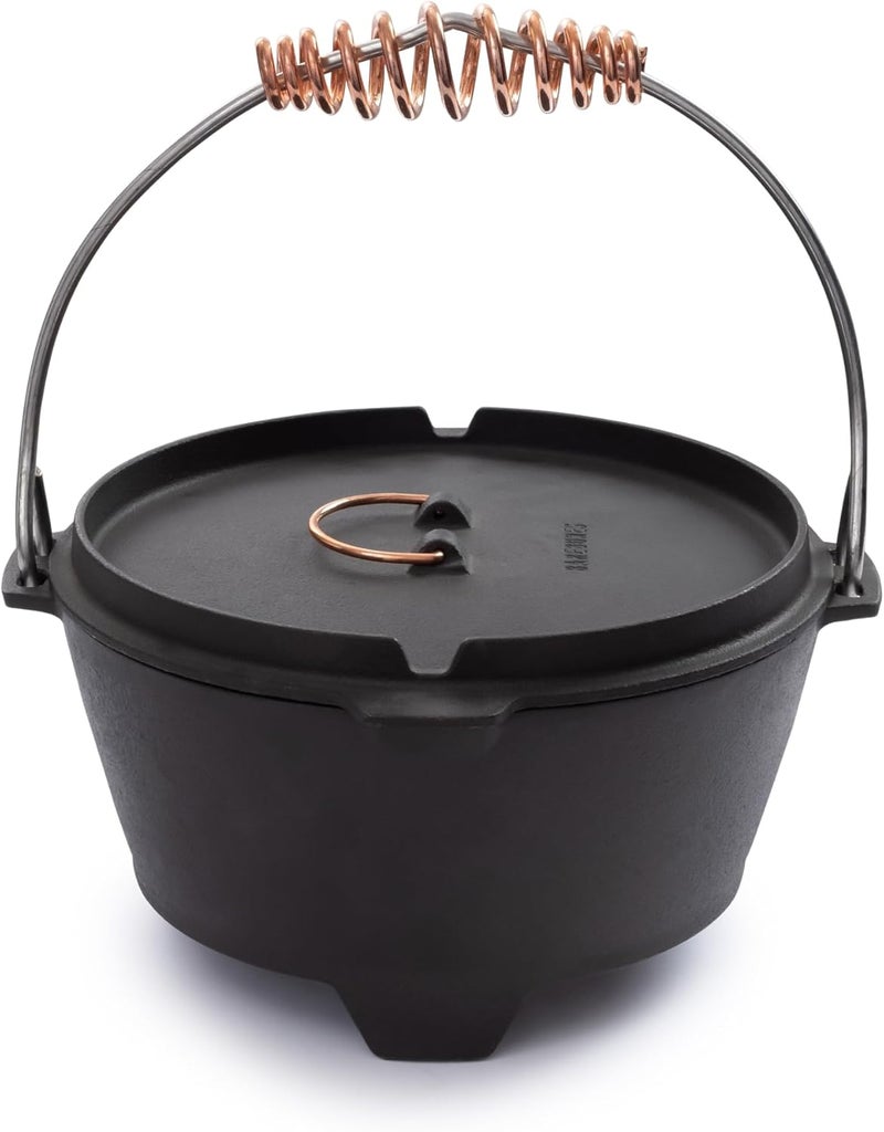 BareBones Polished Cast Iron Dutch Oven - 4qt - Image 1