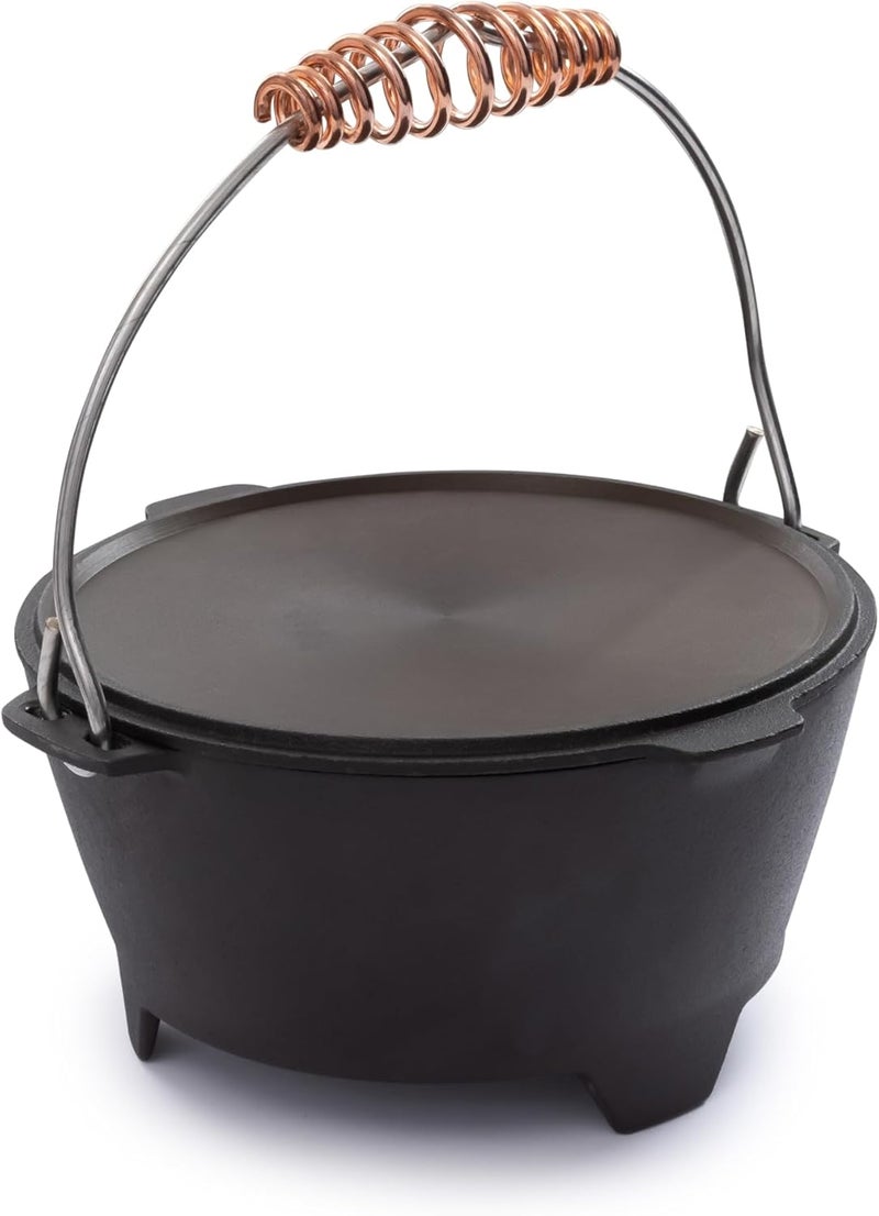 BareBones Polished Cast Iron Dutch Oven - 4qt - Image 2