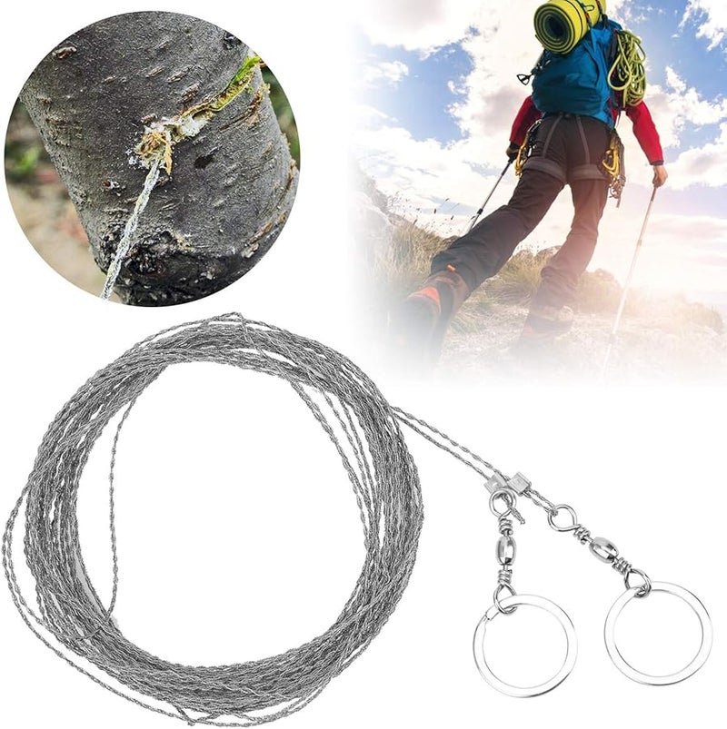 Portable 10m Stainless Steel Pocket Wire Saw for Camping Hiking Outdoor Emergency - Image 5