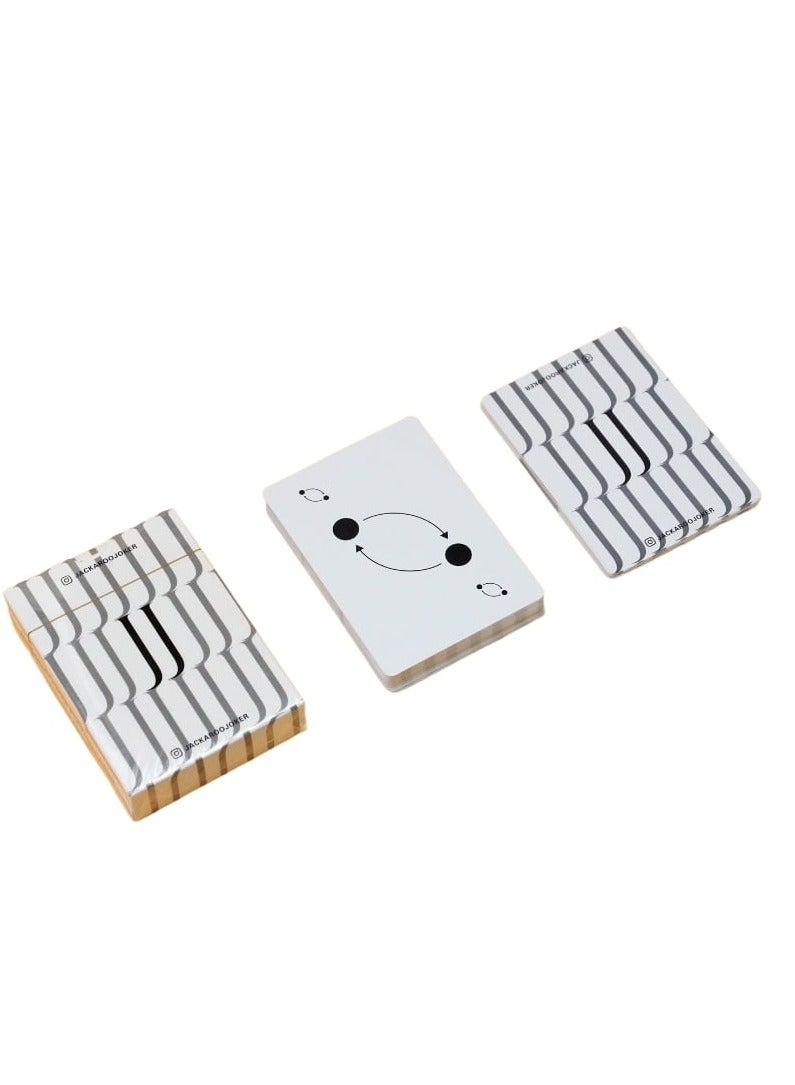 جاكارو جوكر لعبة جاكارoo اللوحية المزدوجة الجوانب لـ 4 أو 6 لاعبين مع الملحقات - Image 5