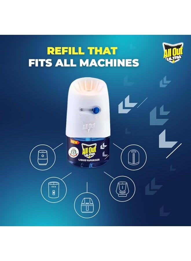 All Out Ultra Liquid Vaporiser Mosquito Repellent Refills, 6x45ml - Image 4